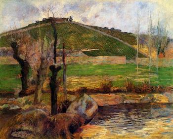 Paul Gauguin : River Aven below Mount Sainte-Marguerite